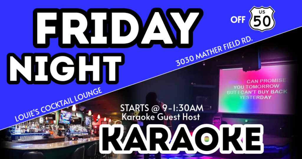 Friday Night Karaoke @ Louie’s