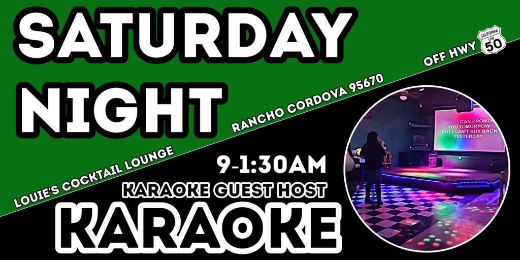 🎤Saturday Night Karaoke at Louie’s